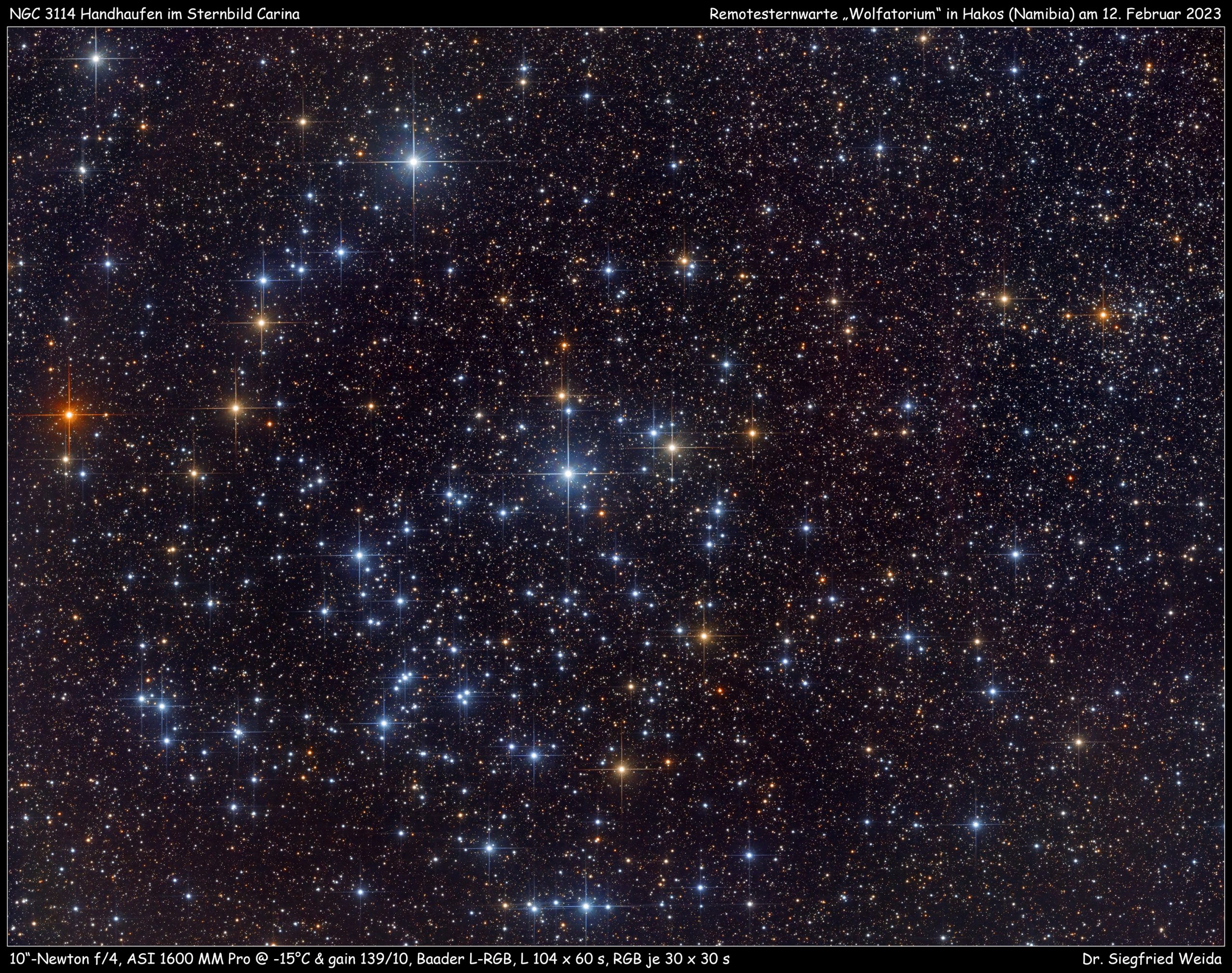 NGC 3314, Siegfried Weida